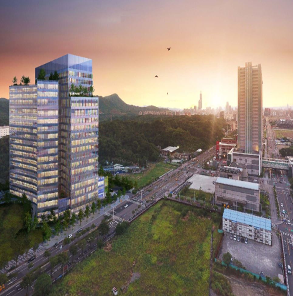 臺北生技園區鳥瞰圖