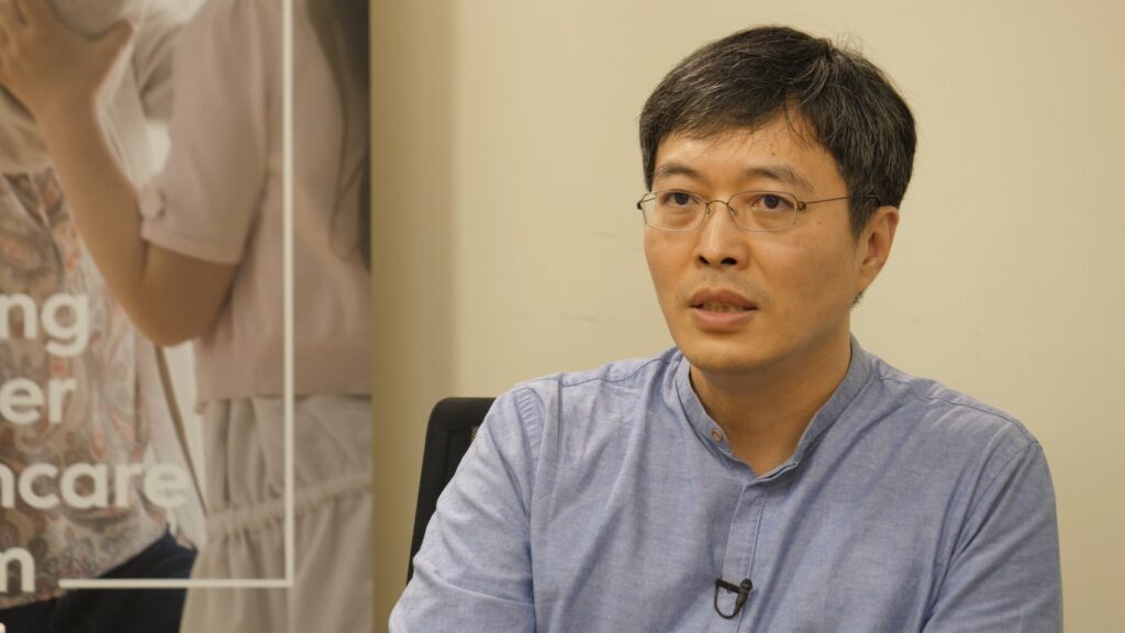 臺灣英諾瓦公司總經理劉碩琛的照片