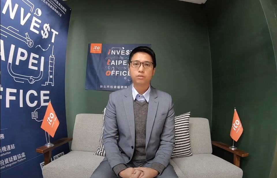 臺灣蜂圖誌科技公司共同創辦人Ocean 的照片