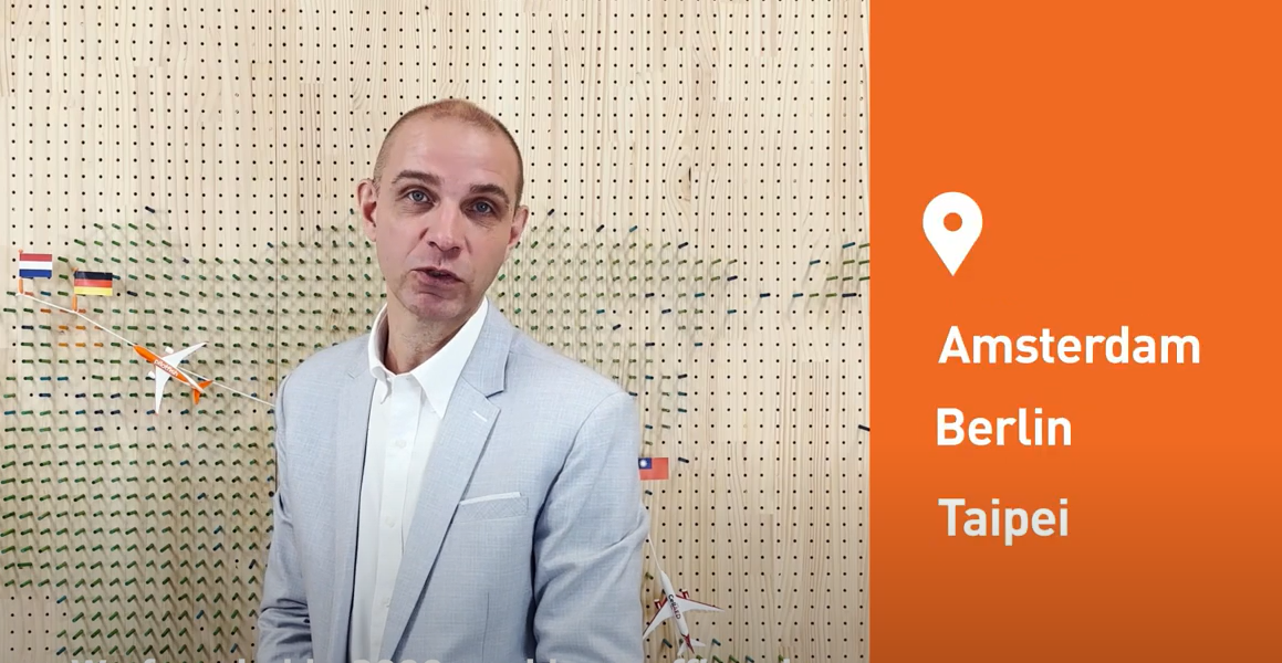 荷商派立總經理 Marco Heusdens 的照片